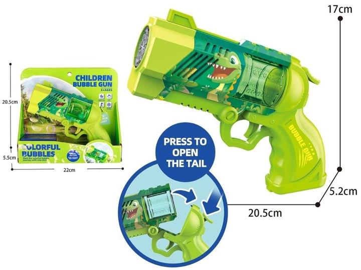 Immagine prodotto MADE Dino-Seifenblasenpistole