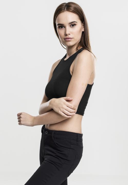 Image du produit Urban Classics Ladies Cropped Rib Top (M)