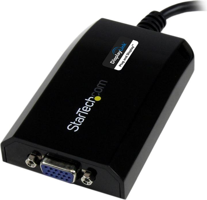 Produktbild StarTech USB 3.0 To VGA Video Adapter (USB-A, 9.04 cm)