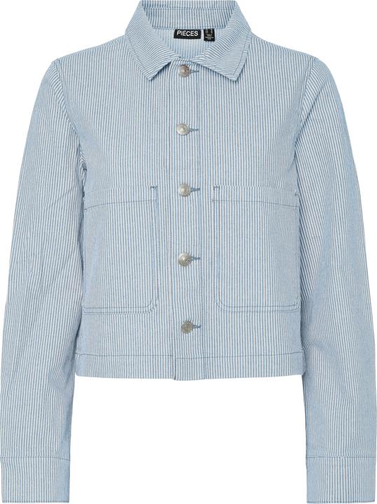 Actual product image Pieces PCBILLO GESTREIFTE Jeansjacke (L)
