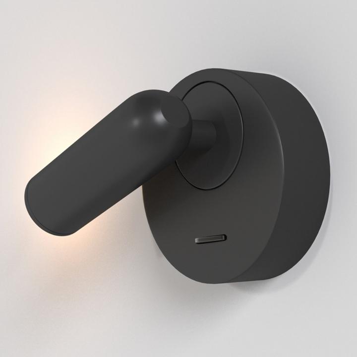 Image du produit Maytoni Applique murale LED Mirax 3W flexible pivotante Noir Blanc Chaud (200 lm)