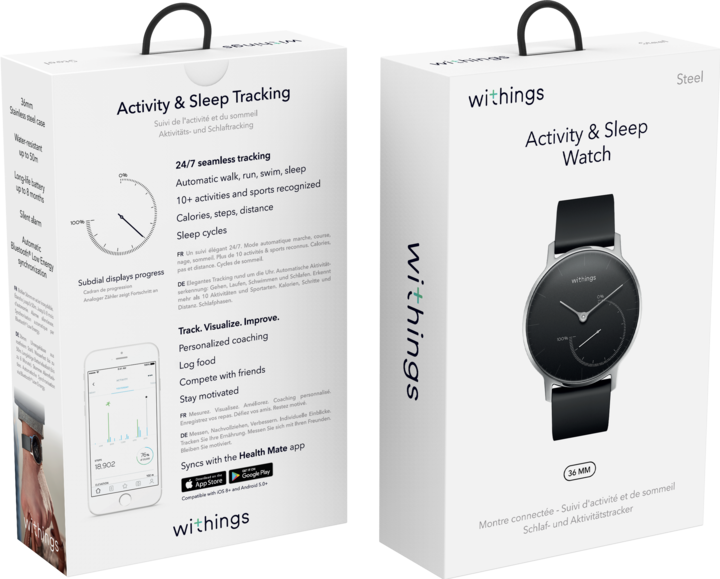 Actual product image Withings Steel Connected (36 mm)