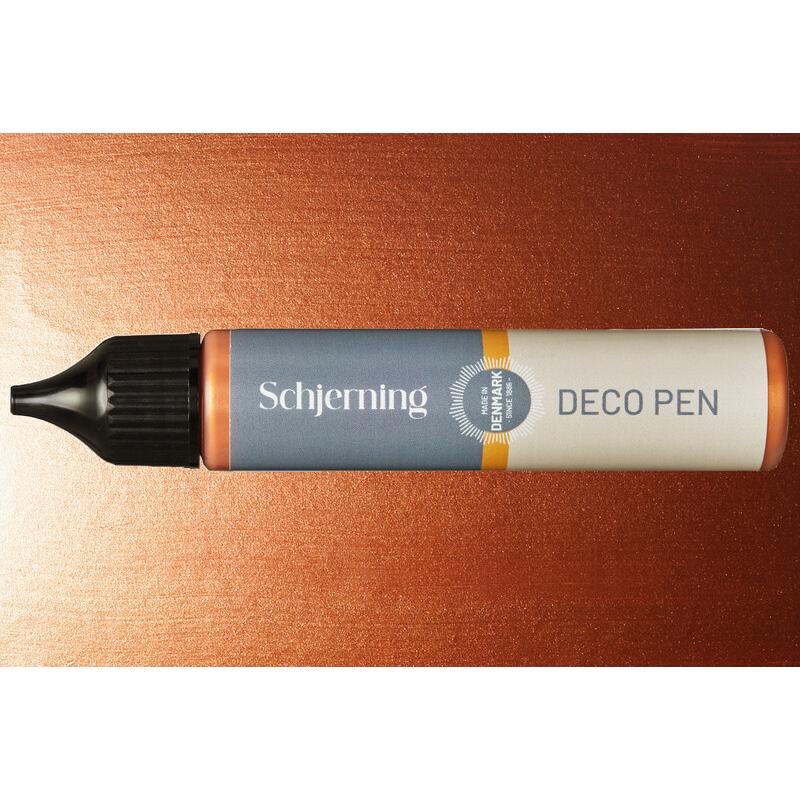 Thumbnail - Schjerning, Künstlerfarbe + Bastelfarbe, Pearl Pen bronze 28ml (Bronze, 28 ml)