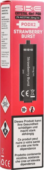 Immagine prodotto SKE Pod 4in1 2x (Fragola)