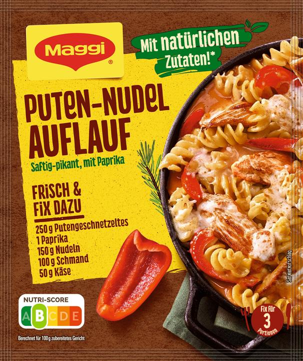 Produktbild Maggi FIX Puten Nudel Auflauf