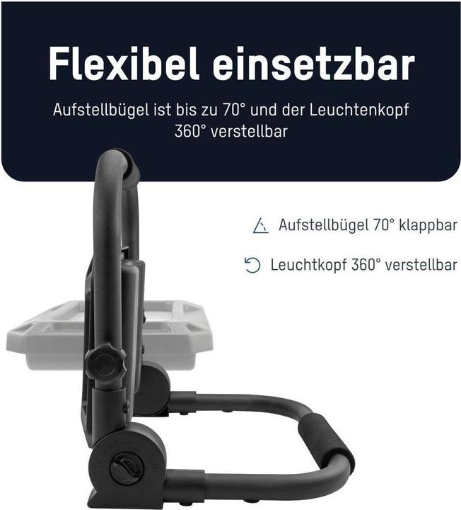 Produktbild Ansmann Arbeitsstrahler FL50W-R wiederaufladbar 50 W (4500 lm)