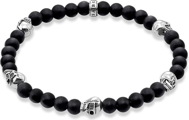 Immagine prodotto Thomas Sabo Bracciale teschio (17.50 cm, Argento)