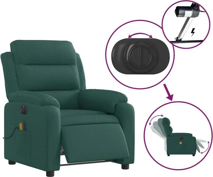 Image du produit vidaXL elektrischer Massagesessel