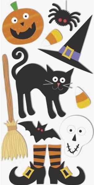 Produktbild Heyda Motivsticker Halloween