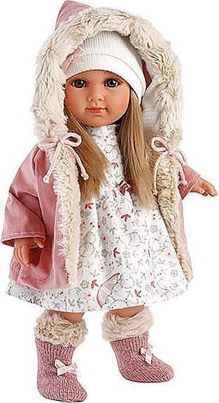Productafbeelding Llorens Elena blondine met kapmantel 35cm