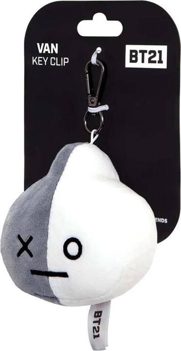Actual product image Line Friends BT21 keychain - plush VAN keychain