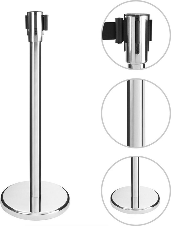 Actual product image Arebos Airport passenger guidance systems