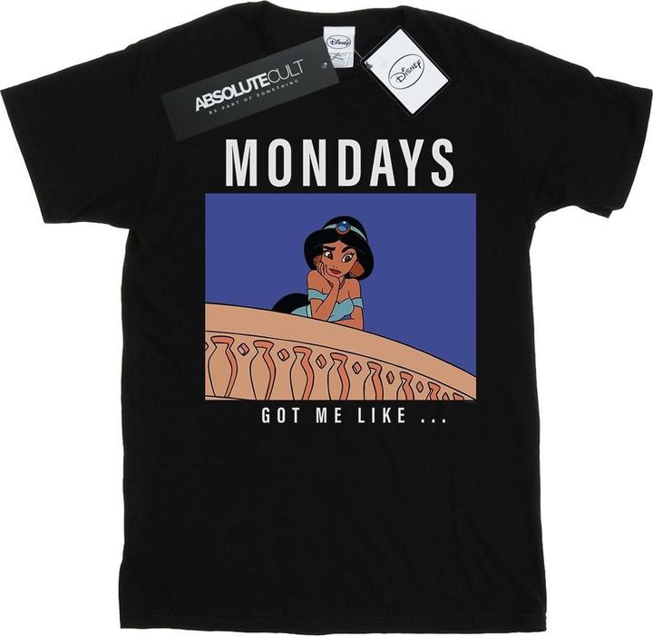 Produktbild Disney Princess Jasmine Mondays Got Me Like TShirt (4XL)