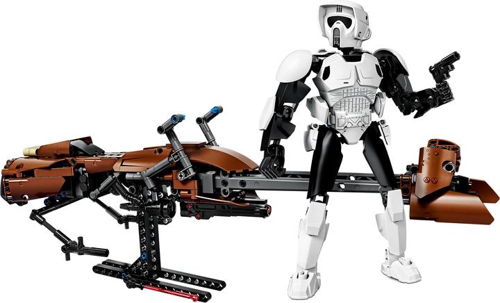 Produktbild LEGO Star Wars Scout Trooper Speeder Bike (75532, LEGO Star Wars)