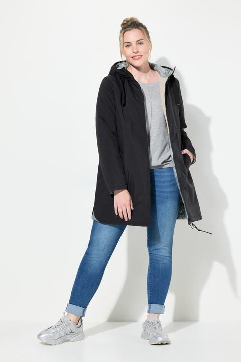Image du produit Laurasøn Veste à capuche réversible en softshell, imperméable (XXL)