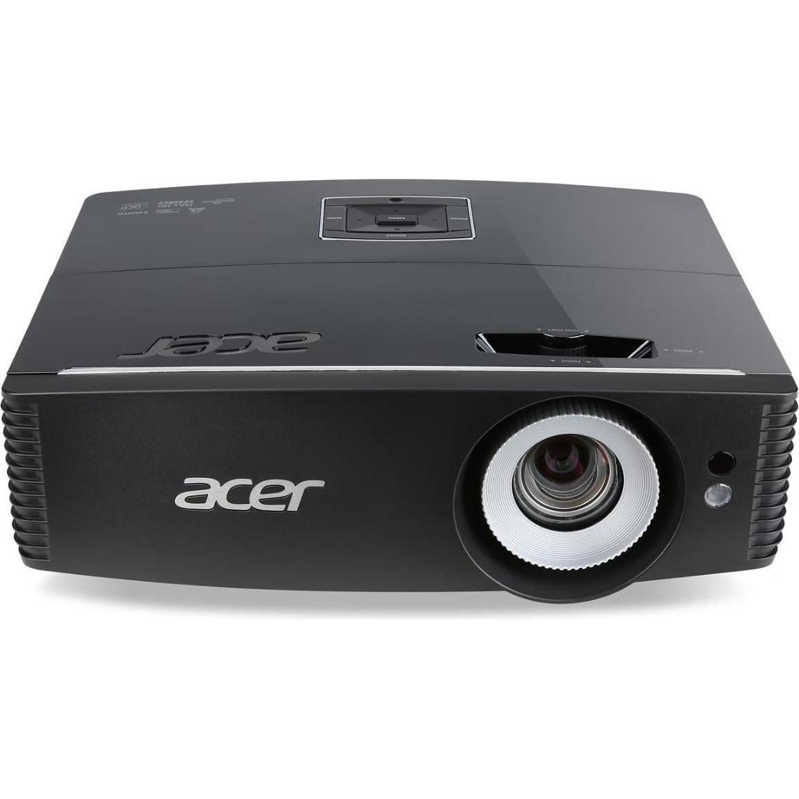 Acer P6505 (Full HD, 5500 lm, 1.41 - 2.24:1), Beamer, Schwarz