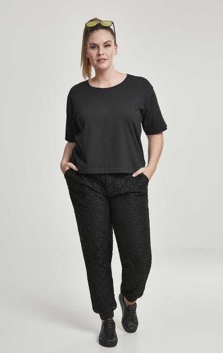 Actual product image Urban Classics Ladies Lace Jersey Jog Pants (L)