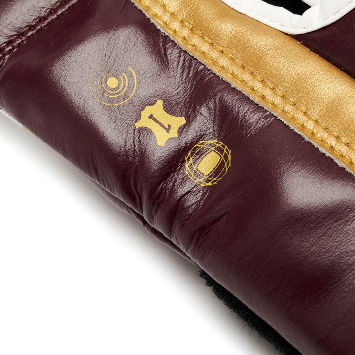 Produktbild Leone Shock X Boxhandschuhe Bordeaux GN047X (14 OZ, One Size)