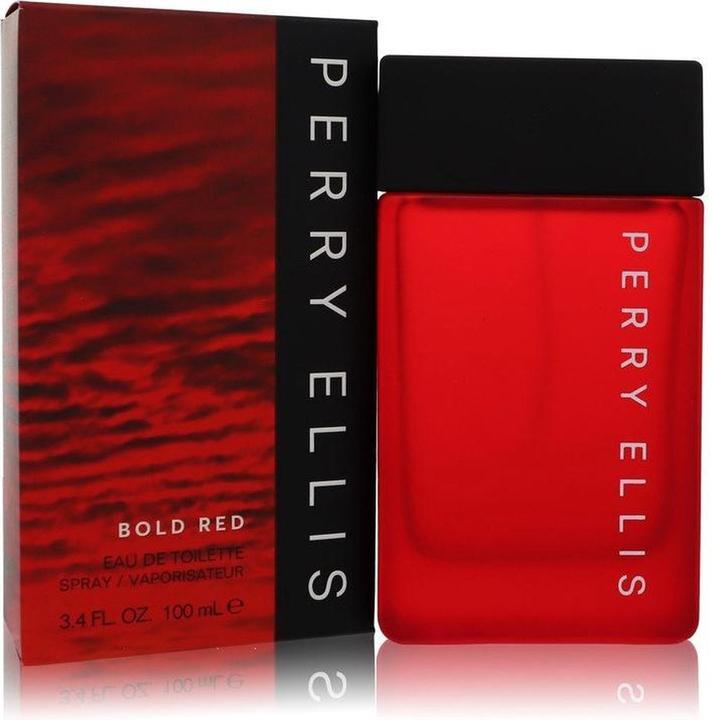 Actual product image Perry Ellis Bold Red by Eau de Toilette Spray 100 ml (Eau de toilette, 100 ml)