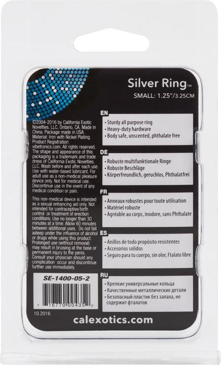 Produktbild CalExotics Silver Ring - Small (3.25 cm)