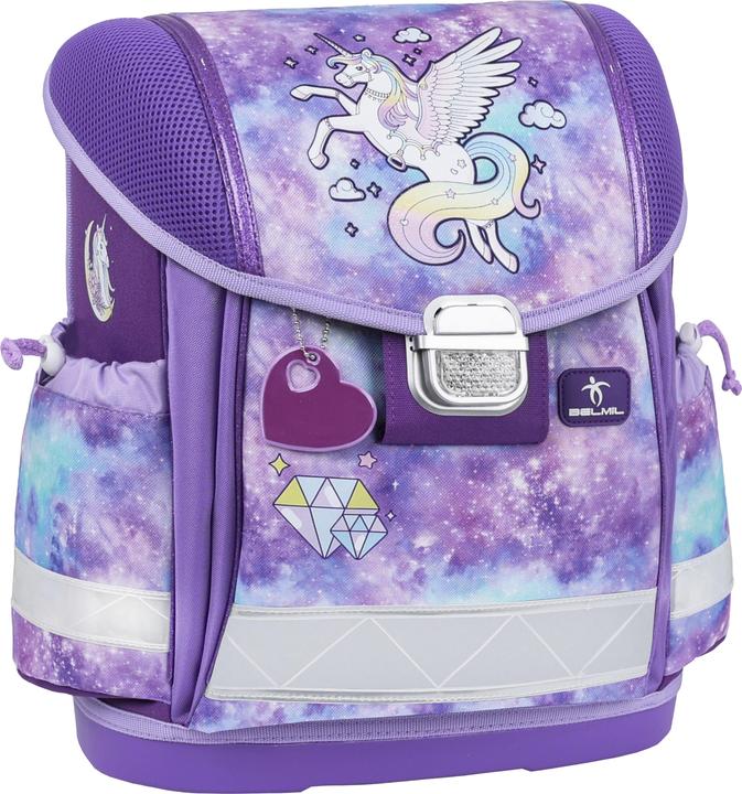 Image du produit Belmil CLASSY Set sac à dos scolaire Diamond Unicorn (19 l)