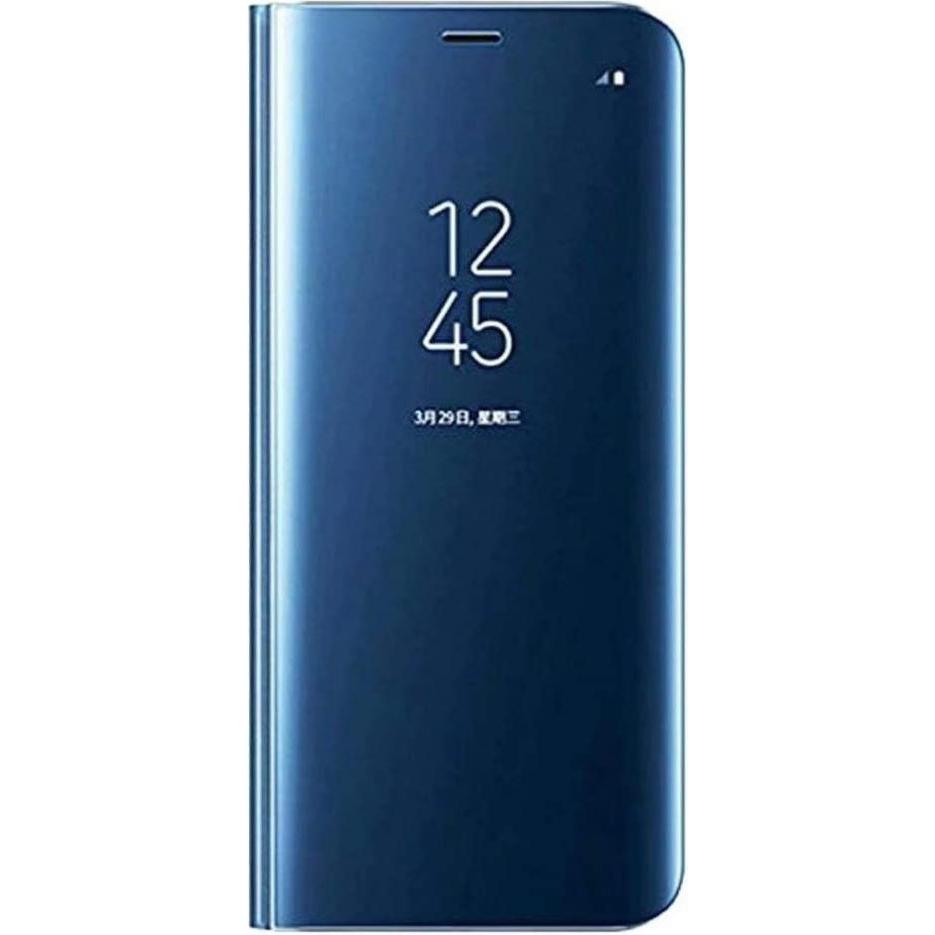 Screenguard Xiaomi Mi Note 10 Lite Clear View Flip Case (Xiaomi Mi Note 10 Lite), Smartphone Hülle, Blau