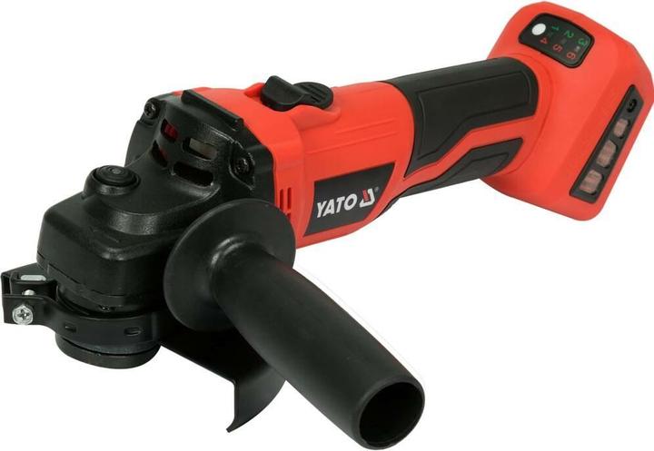 Actual product image Yato Angle Grinder 18v Speed Adjustment Without Battery And Charger (125 mm)
