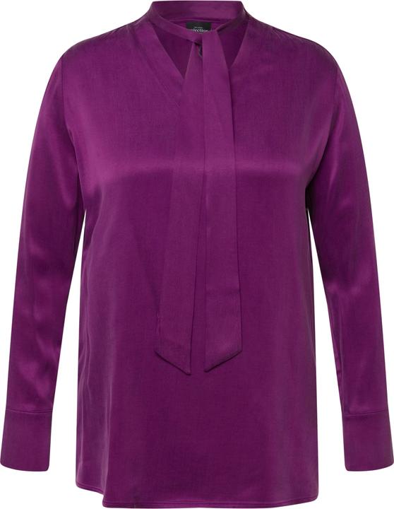 Produktbild Ulla Popken Cuprobluse, Schluppe, V-Ausschnitt, Langarm (42, 44)