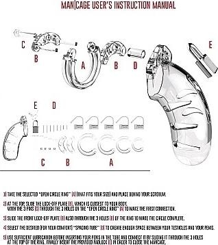 Actual product image ManCage Model 06