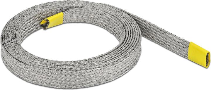 Immagine prodotto Delock Guaina per cavi per schermatura EMC 2 m x 10 mm Grigio (Tubo cavi, 2000 mm)