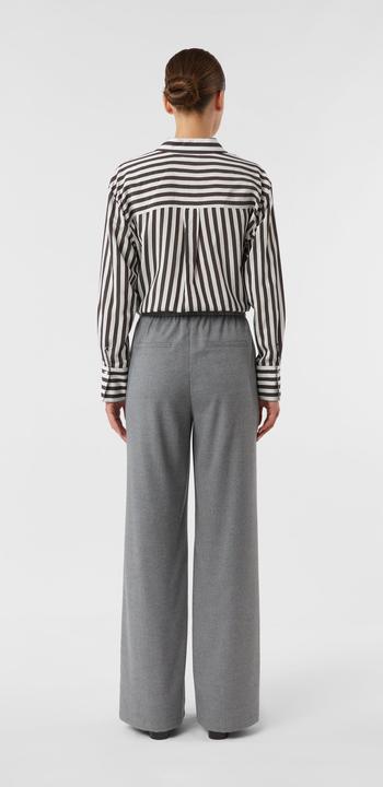 Immagine prodotto Comma Hose Marlenehose aus weichem Flanell mit Elastikbund (36)