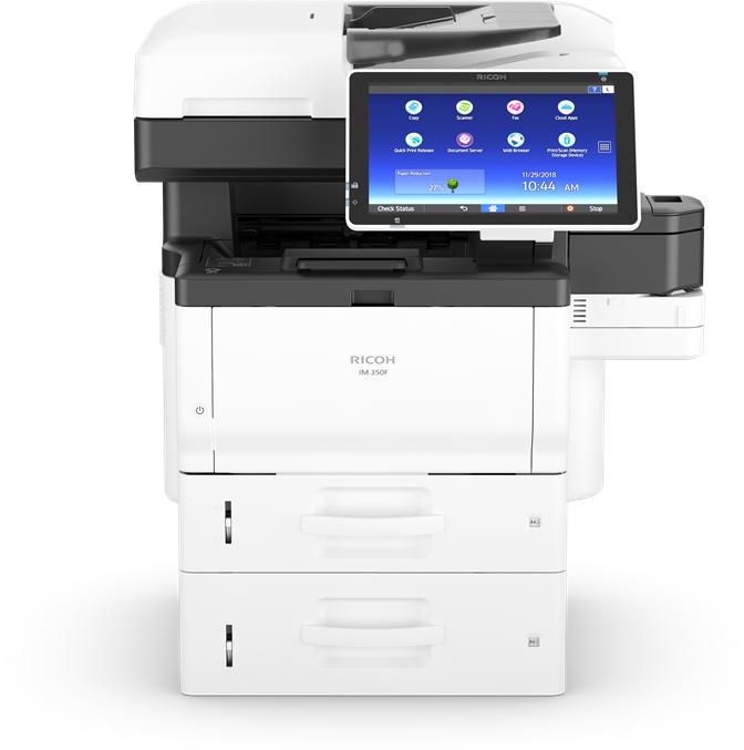 Produktbild RICOH IM 350FSE A4 mono Laser MFP (Laser, Schwarz-Weiss)