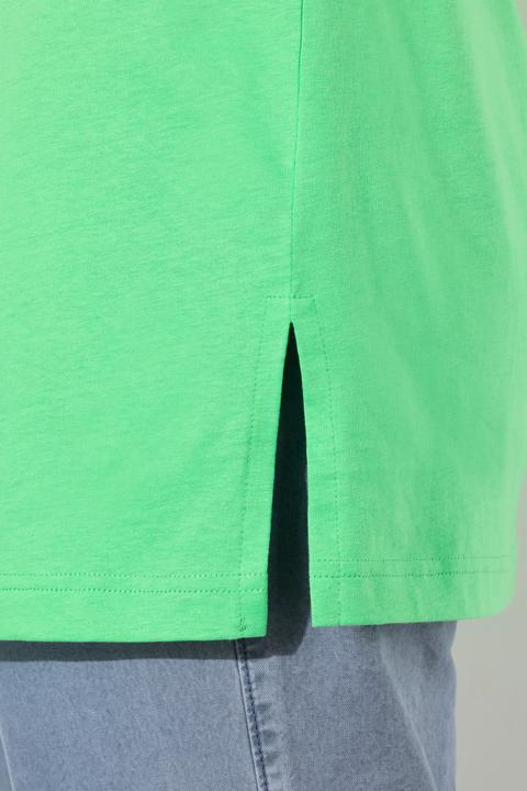 Actual product image Ulla Popken Basic V-Neck Relaxed Fit Short Sleeve Tee (42, 44)