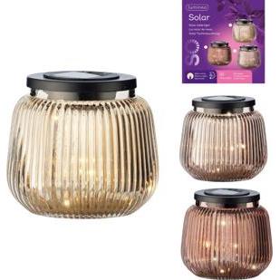 Lampada da tavolo, Tischlampe Solar Led Ip44 13 Cm 3 Sortiert