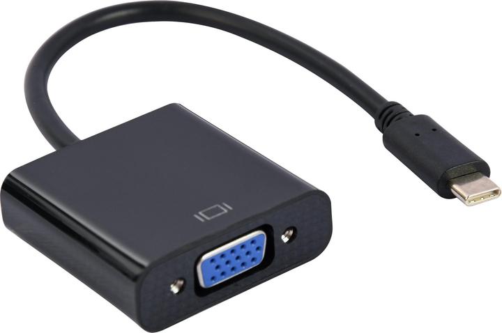 Actual product image Gembird USB Type-C to (VGA, 15 cm)