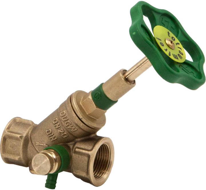 Actual product image Schlosser Schlösser KFR valve 1620 DN 20, Rp 3/4, w drain, rising sp. Spin.