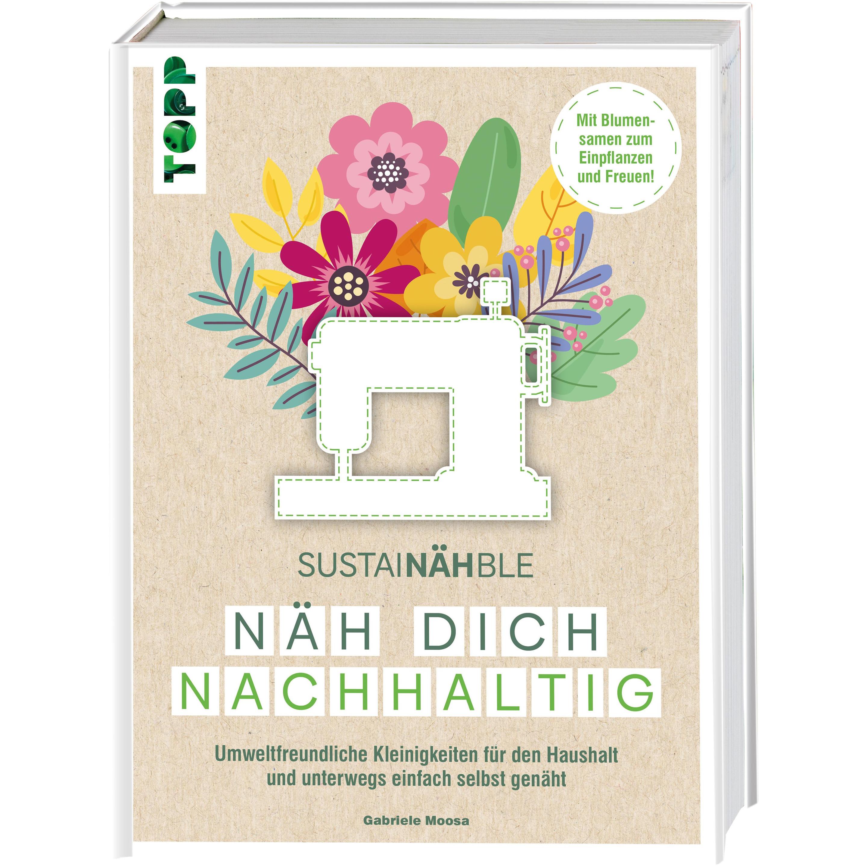 Thumbnail - SustaiNÄHble - Näh dich nachhaltig, Ratgeber von Gabriele Moosa