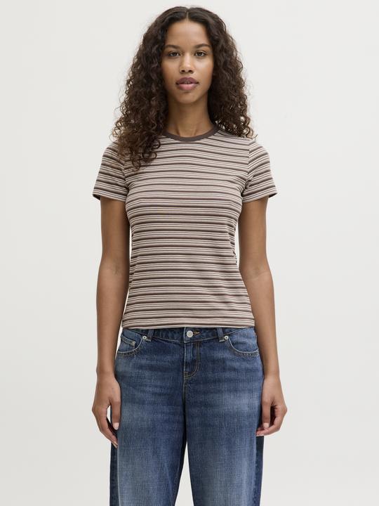 Actual product image JJXX Jxgigi Str Ss Stripe Tee Jrs Sn (L)