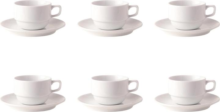 Produktbild Royal Porcelain 6er Set Uni 09 Mokka Untertasse (6 x)
