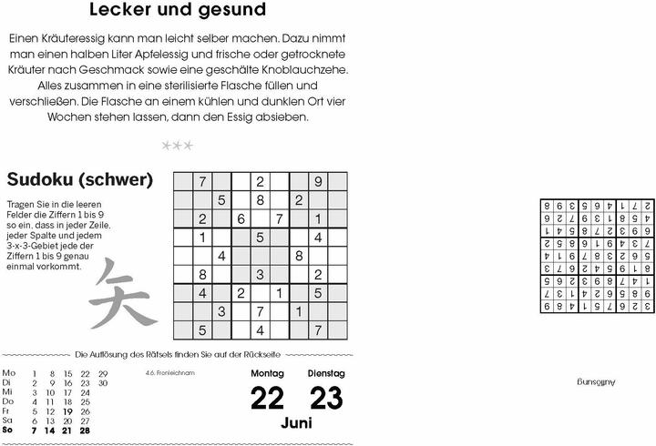 Produktbild Rentnerkalender 2026. Der beliebte Abreisskalender bringt Schwung in den Ruhestand