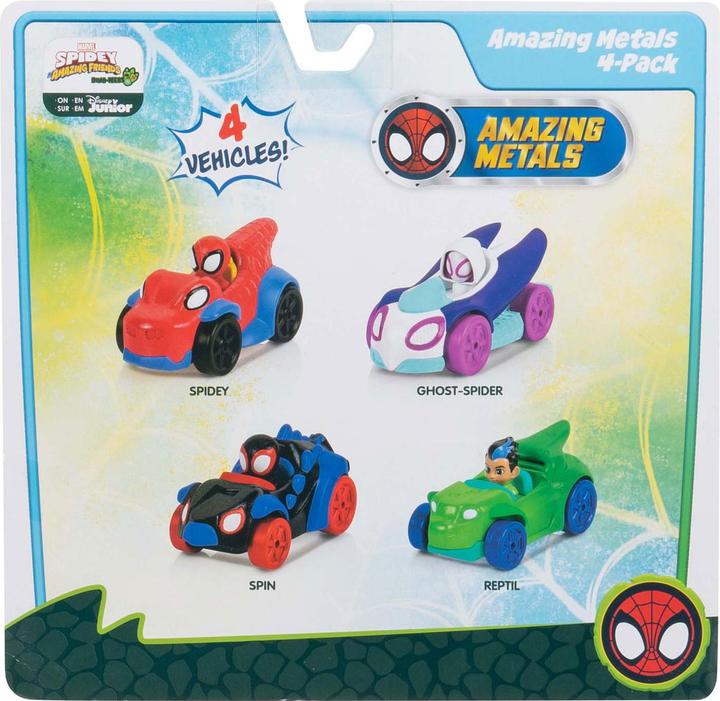 Actual product image Jazwares Spidey Die Cast Fahrzeuge 4 Pack S2