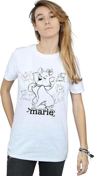 Produktbild Disney Marie Collage Sketch TShirt (XXL)