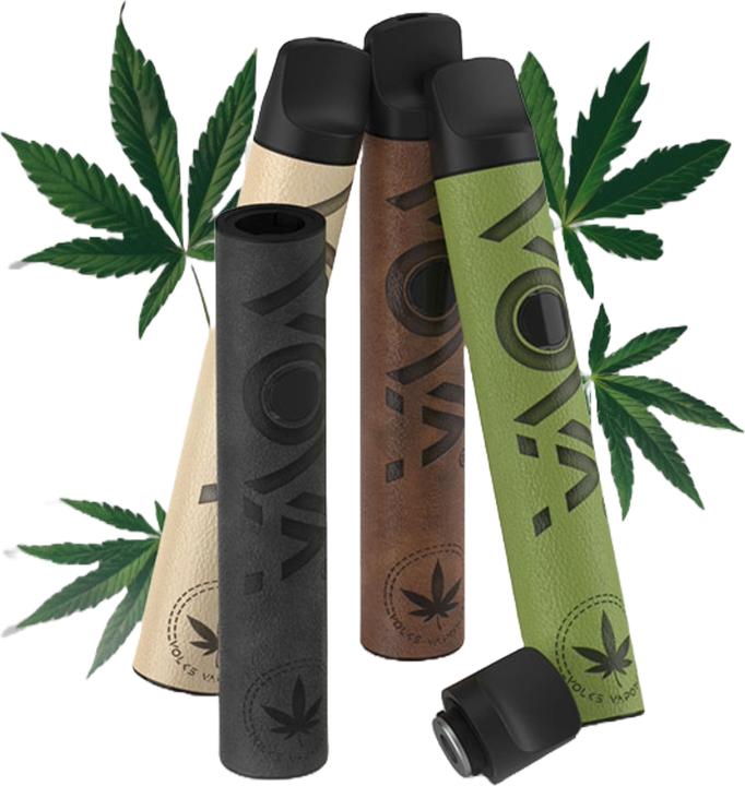 Actual product image VOVA Green Leather (tart)