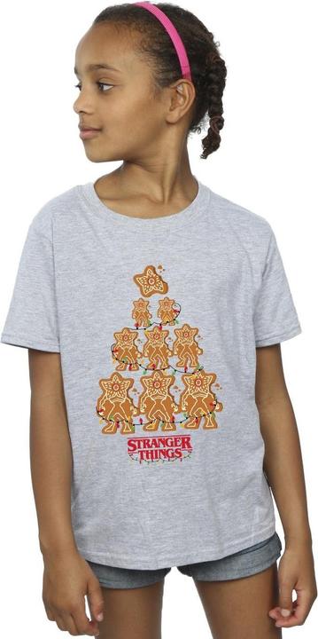 Image du produit Netflix - T-shirt STRANGER THINGS GINGERBREAD - Fille (140, 146)
