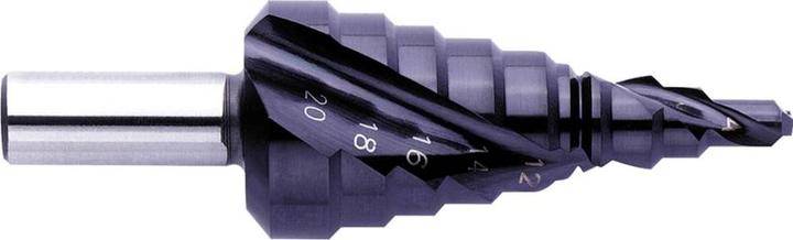 Actual product image Exact HSS Step Drill 4 - 20 mm TiA (4 - 20)