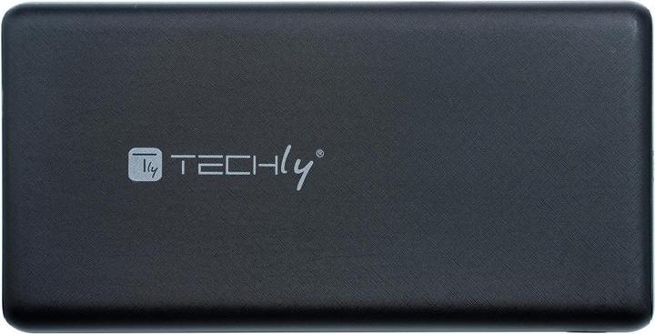 Productafbeelding Techly Power Bank Oplader 10000mAh 2x USB 1x USB-C met USB-C Kabel (10000 mAh, 10 W, 37 Wh)