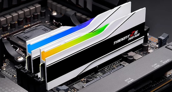Produktbild G.Skill Trident Z5 Neo RGB (2 x 16GB, 6400 MHz, DDR5-RAM, DIMM)