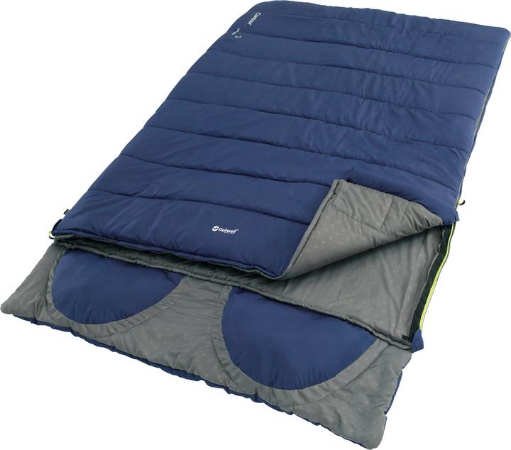 Immagine prodotto Outwell Sacco a pelo Contour Lux Double in poliestere, blu, quantità (220 cm)