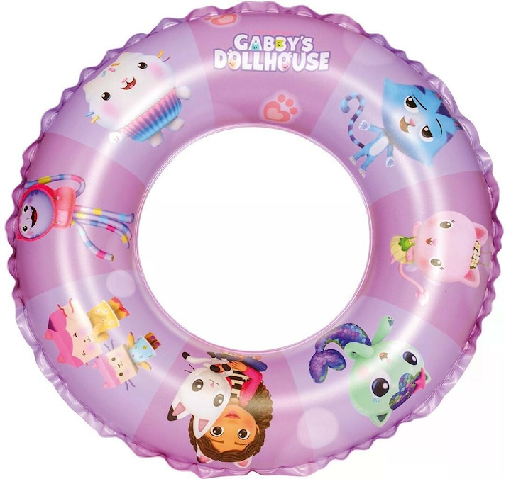 Actual product image Happy People HAPPYPEOPLE Gabby's Dollhouse beach set, consisting of: Beach ball, swimming ring, children's