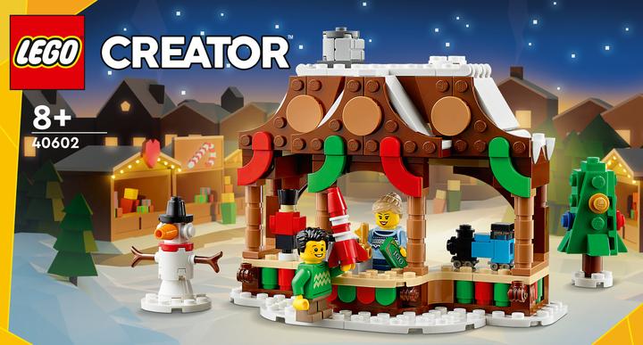 Immagine prodotto LEGO Bancarella di Natale del Creatore (40602, LEGO Creator 3-in-1)